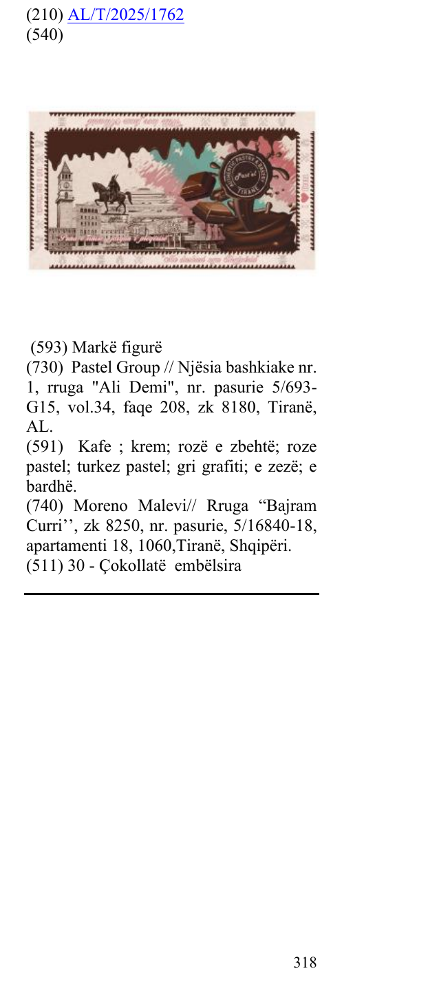 Zëri i markës Past'el Unë e dua Tiranën Puna e rinisë, jorgan i pleqërisë Me dashuri nga Shqipëria në buletin