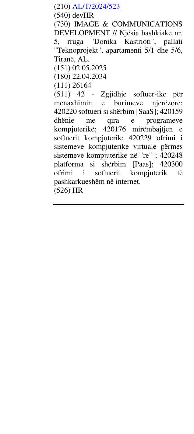 Zëri i markës devHR në buletin