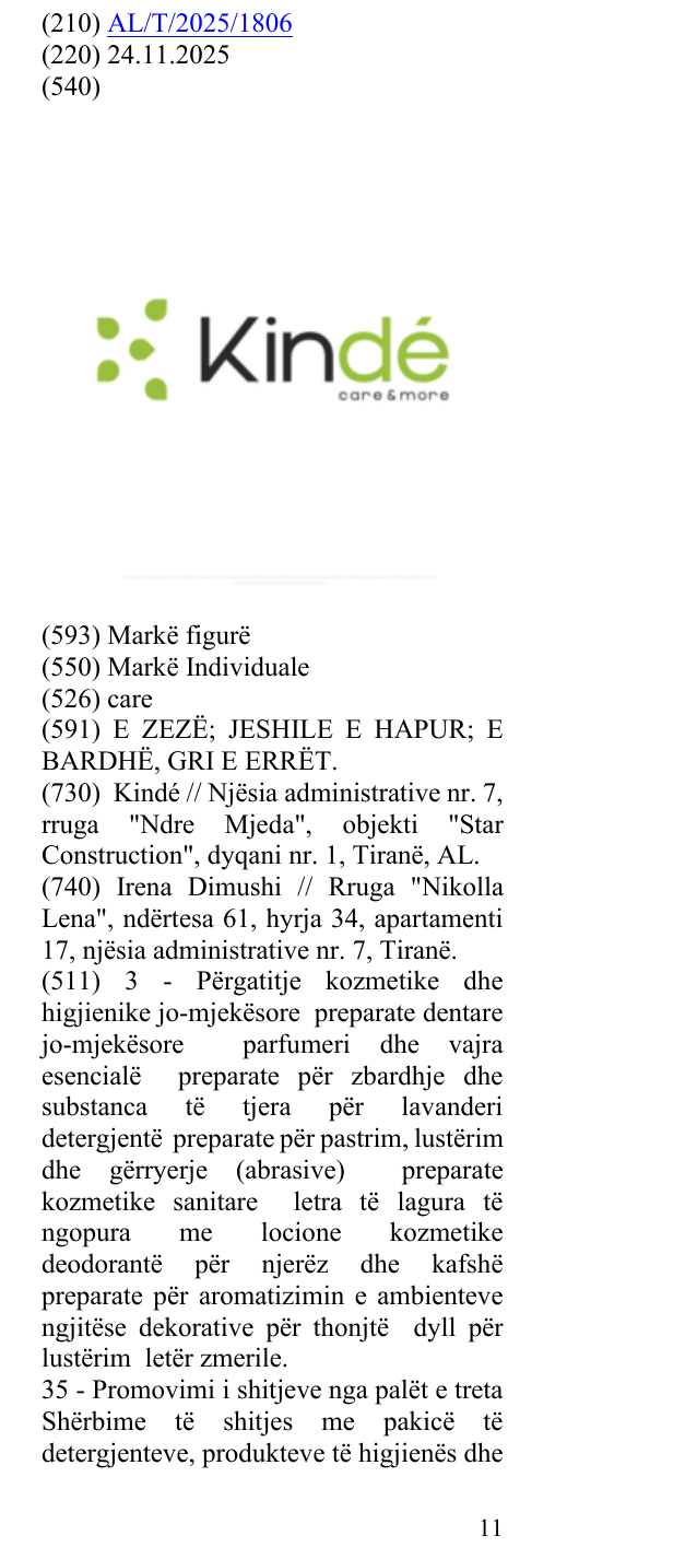 Zëri i markës care në buletin