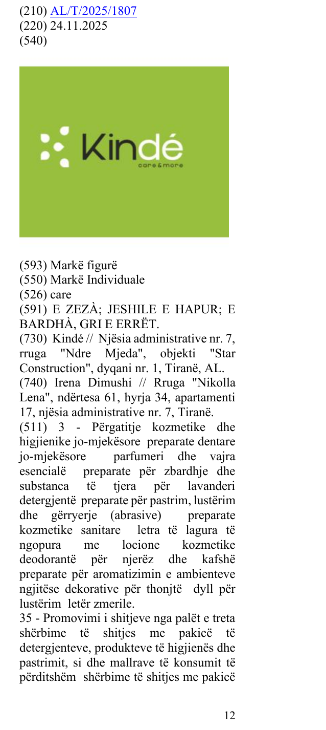 Zëri i markës care në buletin