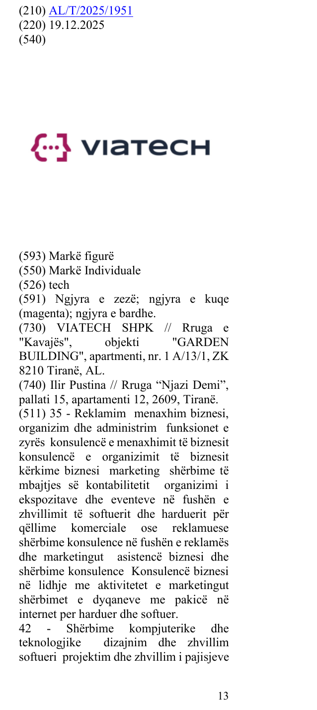 Zëri i markës tech në buletin