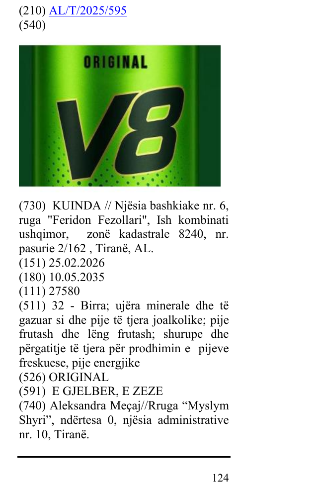 Zëri i markës ORIGINAL në buletin
