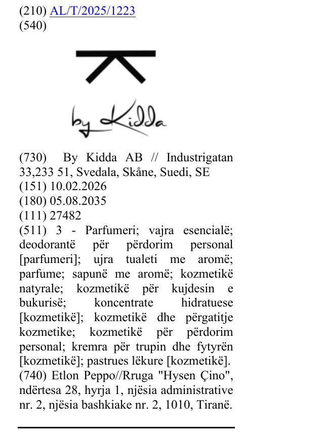 Zëri i markës by Kidda në buletin
