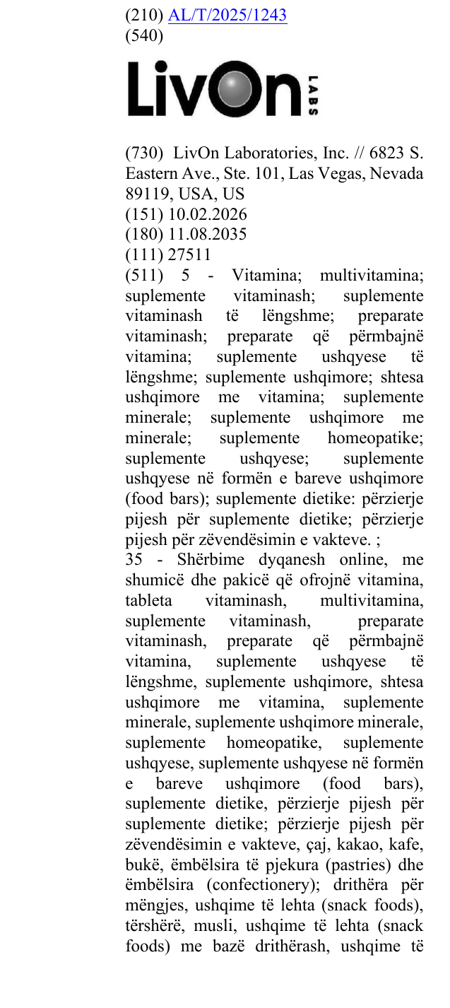 Zëri i markës Labs në buletin