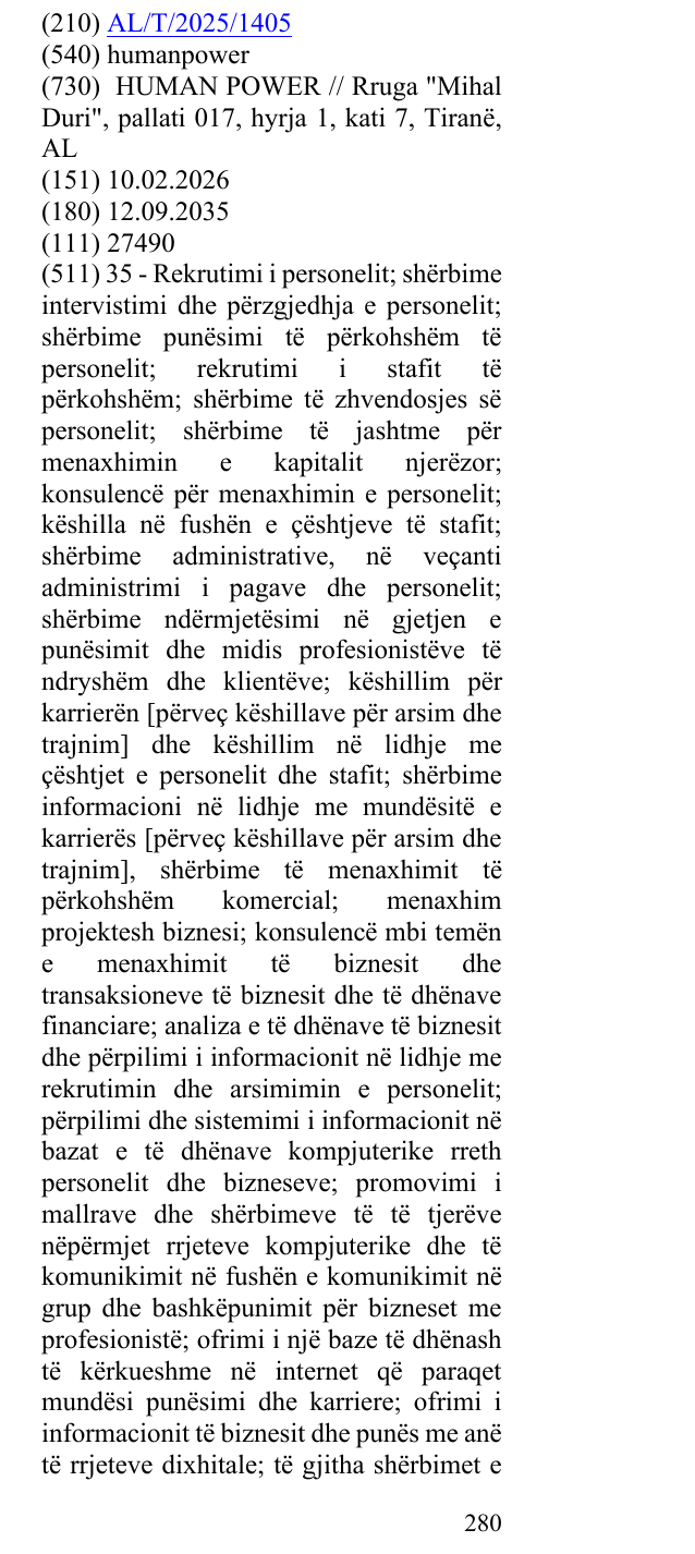 Zëri i markës humanpower në buletin