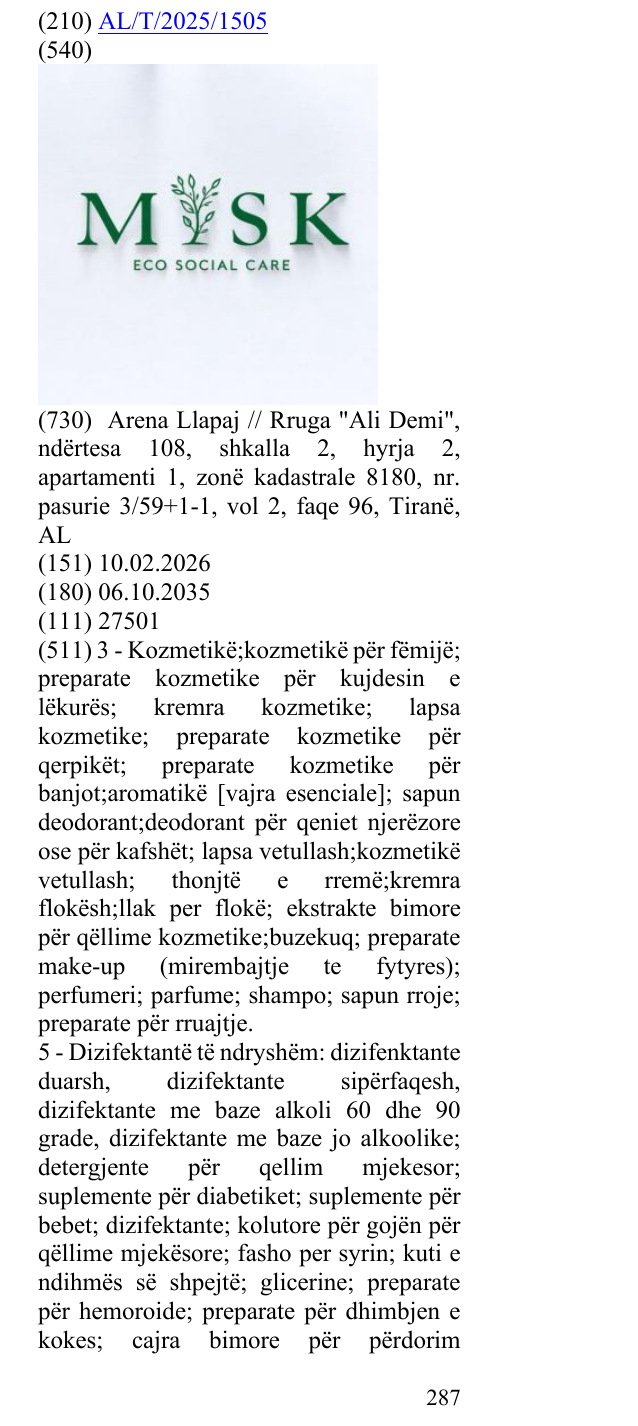 Zëri i markës Eco; Social; Care në buletin