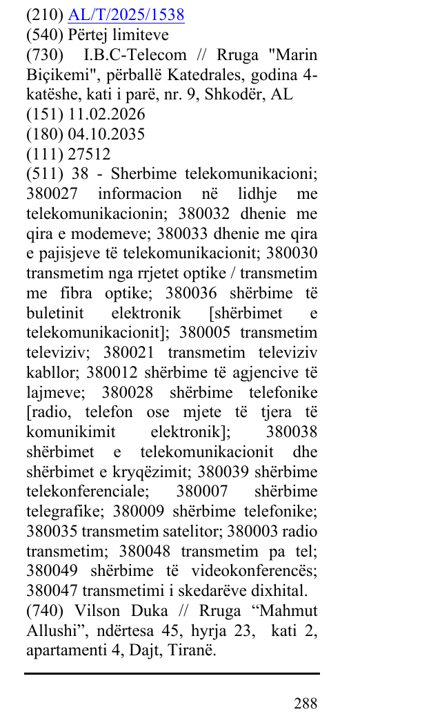 Zëri i markës Përtej limiteve në buletin