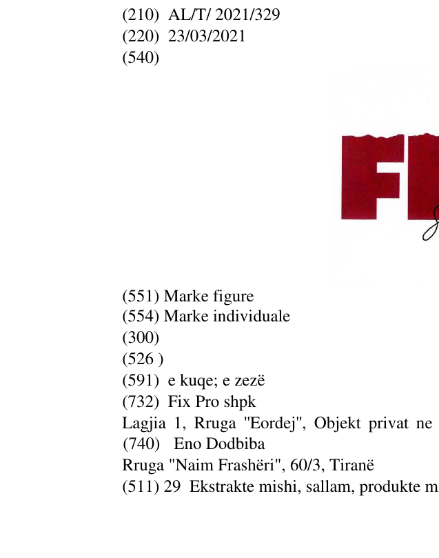Zëri i markës FIX shija e familjes në buletin