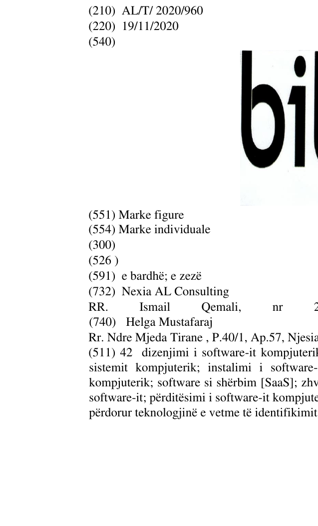Zëri i markës billy në buletin