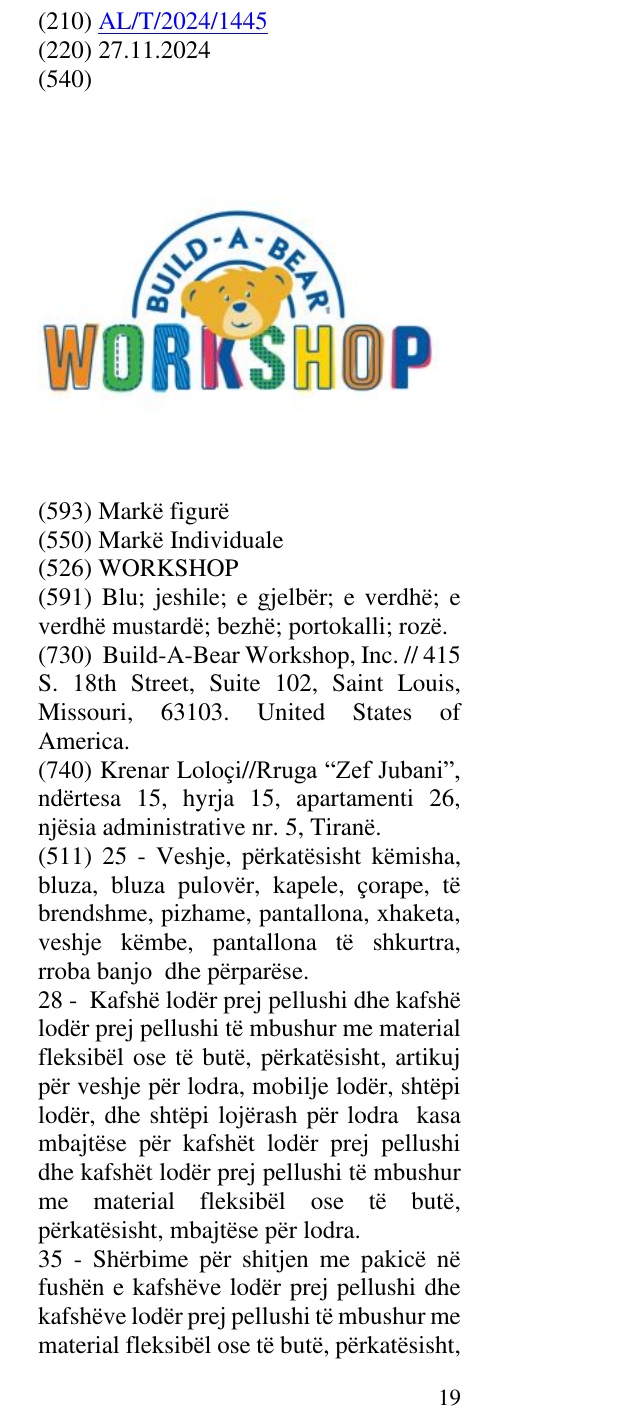 Zëri i markës WORKSHOP në buletin