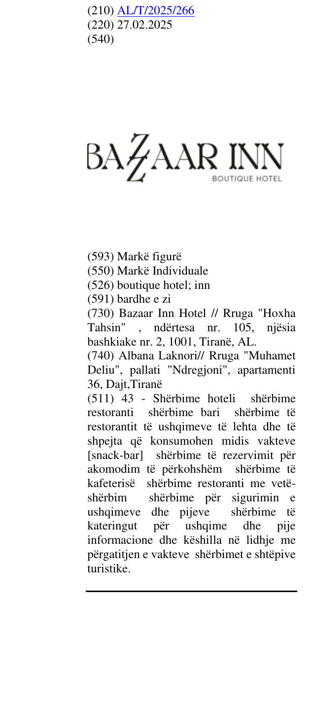 Zëri i markës boutique hotel; inn në buletin