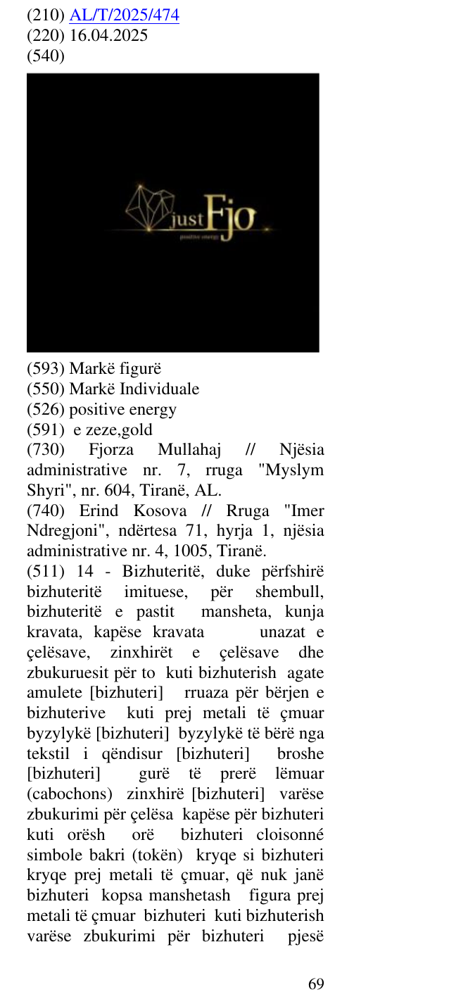 Zëri i markës positive energy në buletin