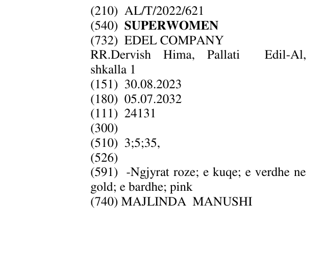 Zëri i markës SUPERWOMEN në buletin