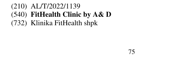Zëri i markës FitHealth Clinic by A& D në buletin