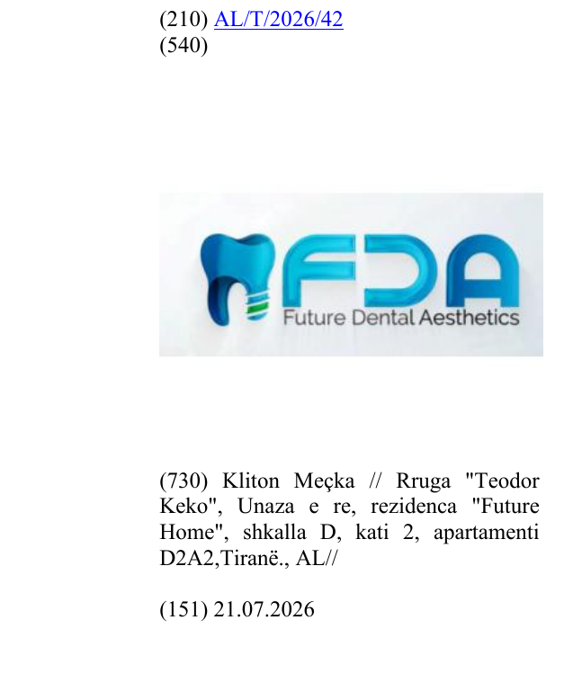 Zëri i markës Dental; Aesthetics. në buletin