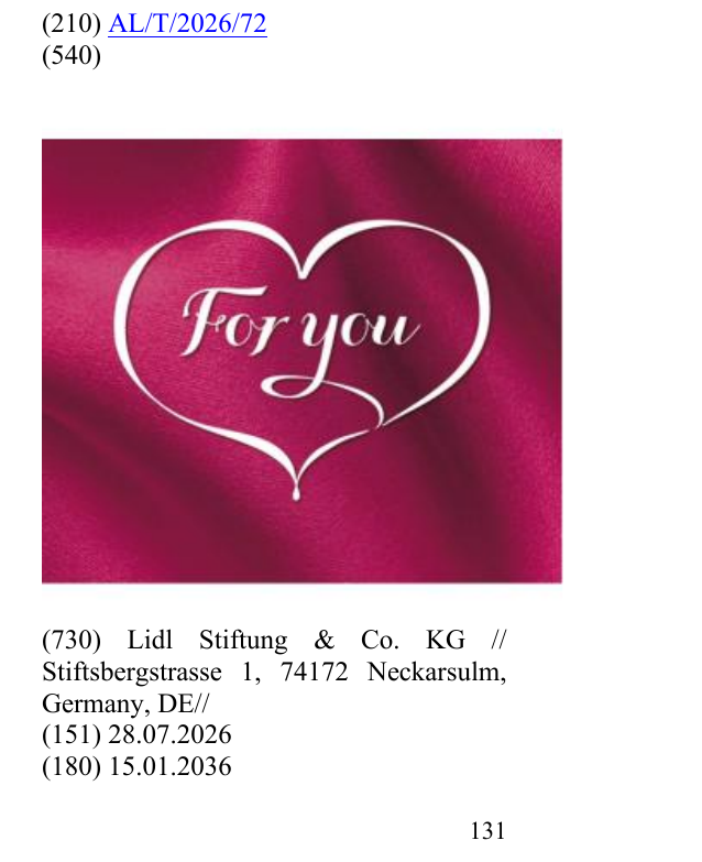Zëri i markës For You në buletin