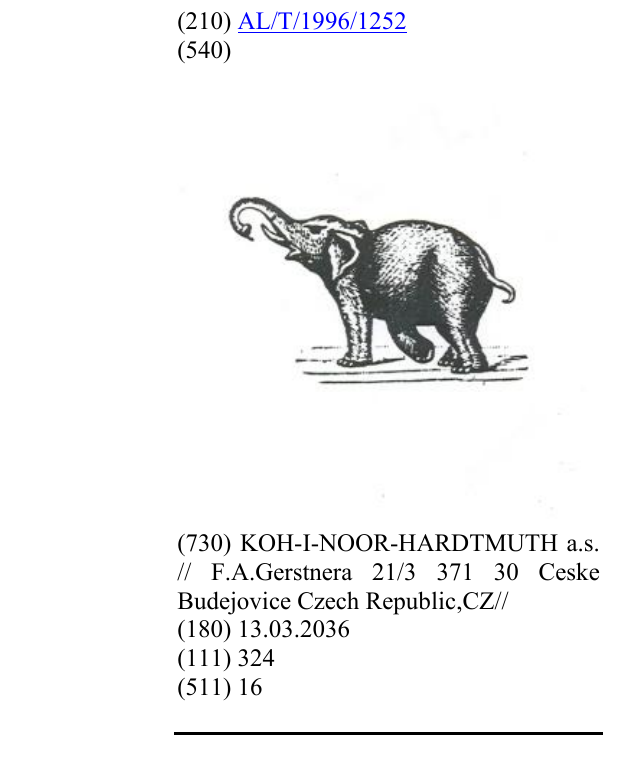 Zëri i markës Elephant në buletin