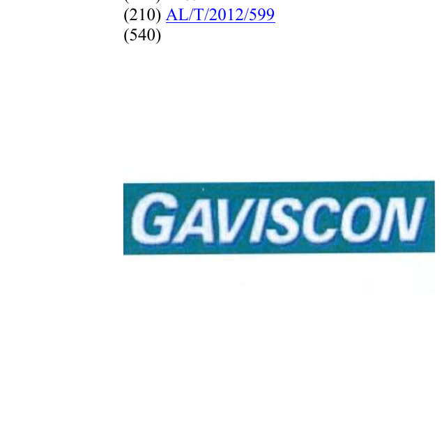 Zëri i markës GAVISCON në buletin