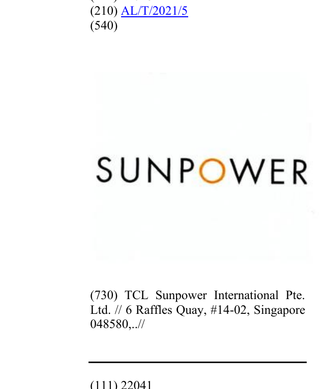 Zëri i markës SUNPOWER në buletin