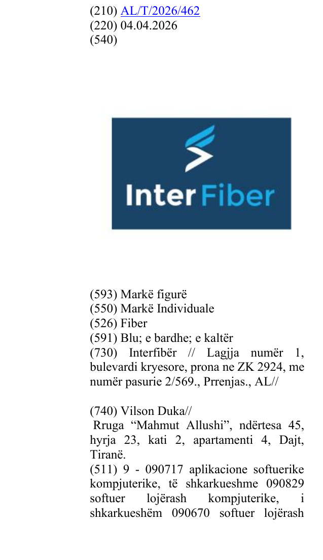Zëri i markës Fiber në buletin