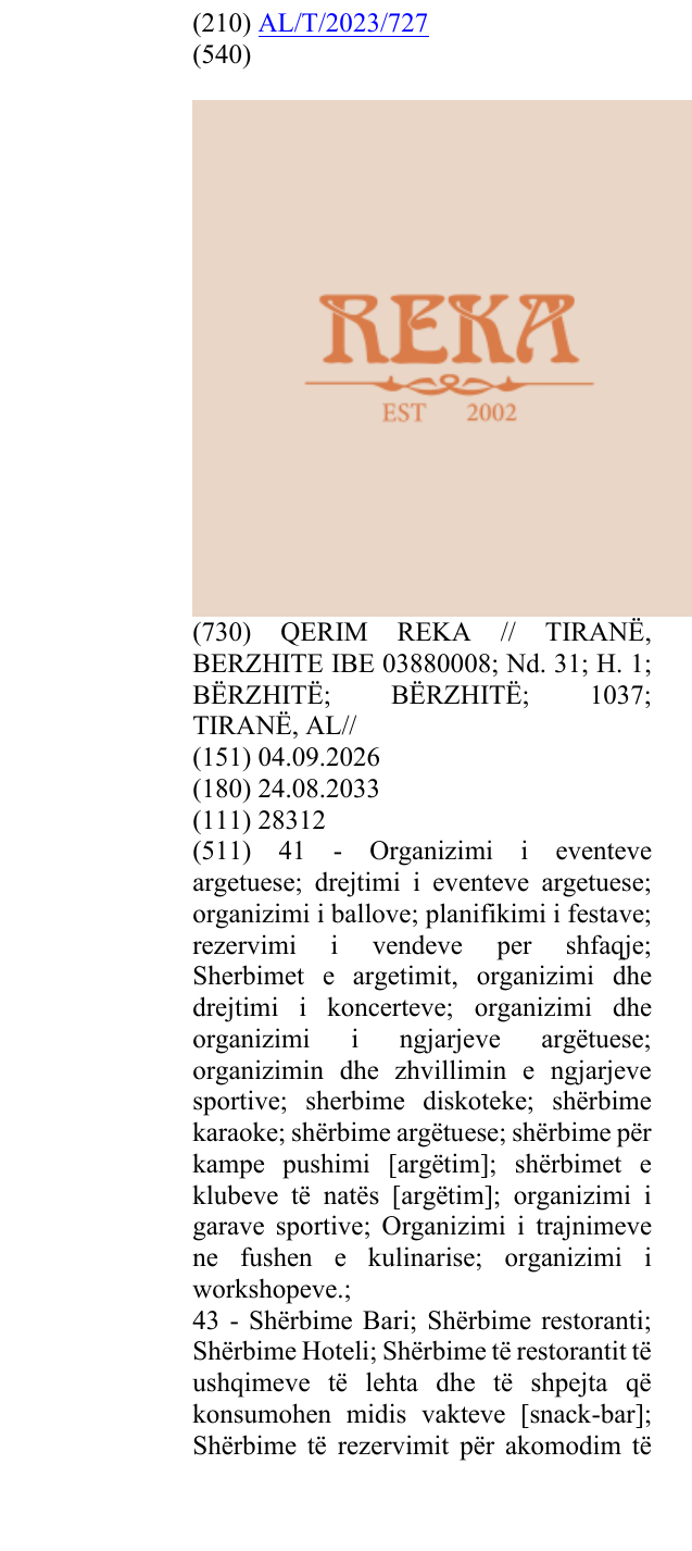 Zëri i markës EST 2002 në buletin