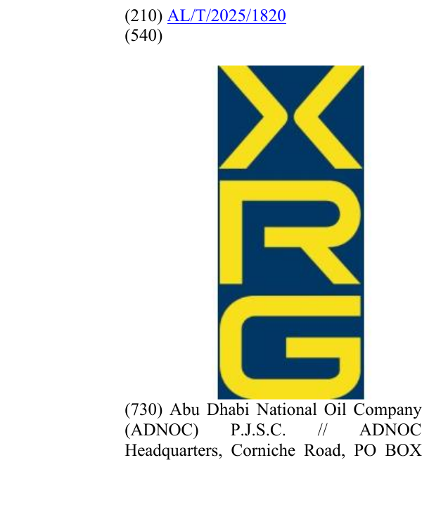 Zëri i markës XRG në buletin