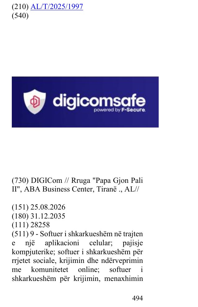 Zëri i markës powered by f-secure në buletin