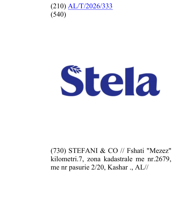 Zëri i markës STELA në buletin
