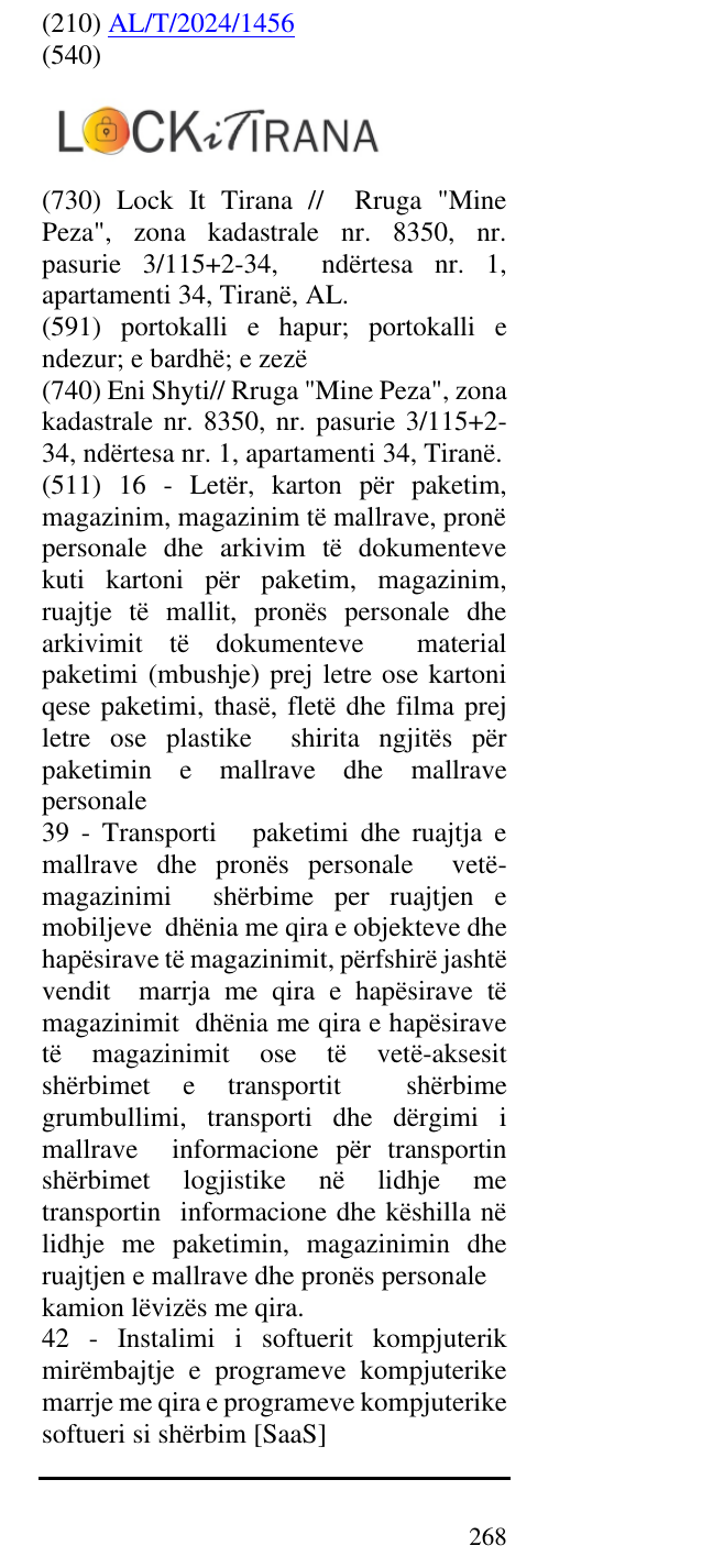 Zëri i markës LOCK IT në buletin