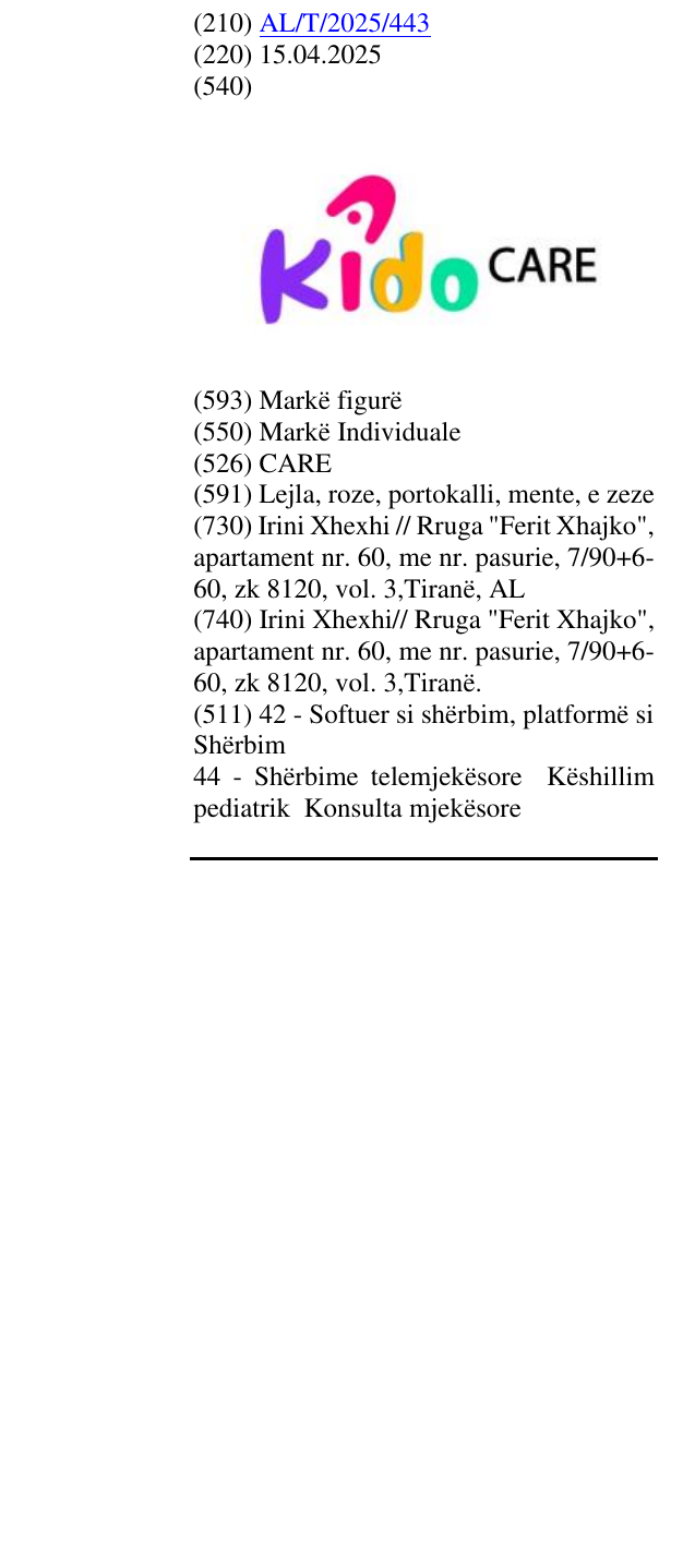 Zëri i markës CARE në buletin