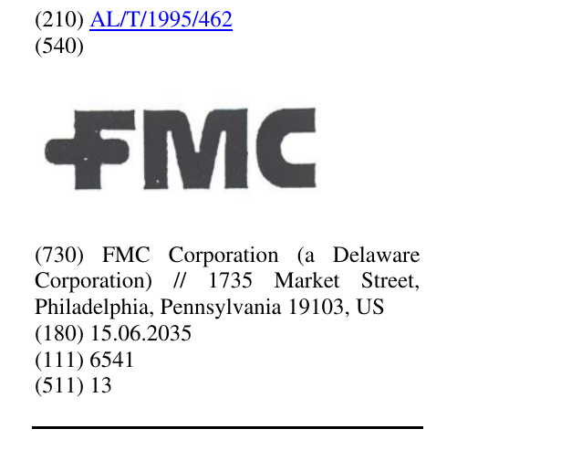 Zëri i markës FMC në buletin