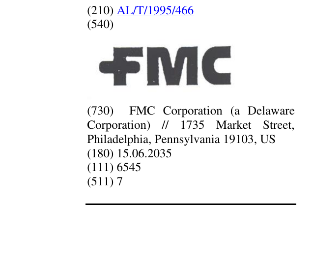 Zëri i markës FMC në buletin