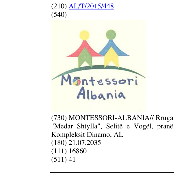 Zëri i markës Montessori Albania në buletin