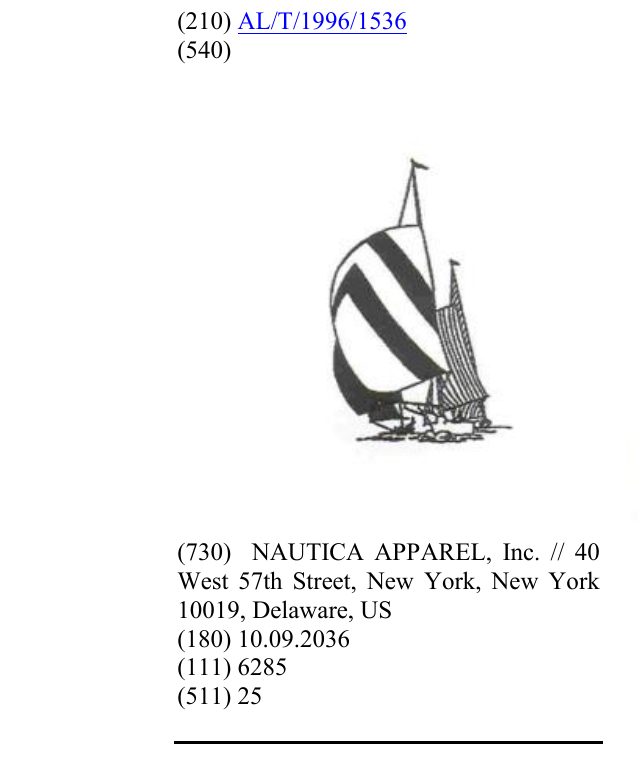 Zëri i markës SAILING në buletin