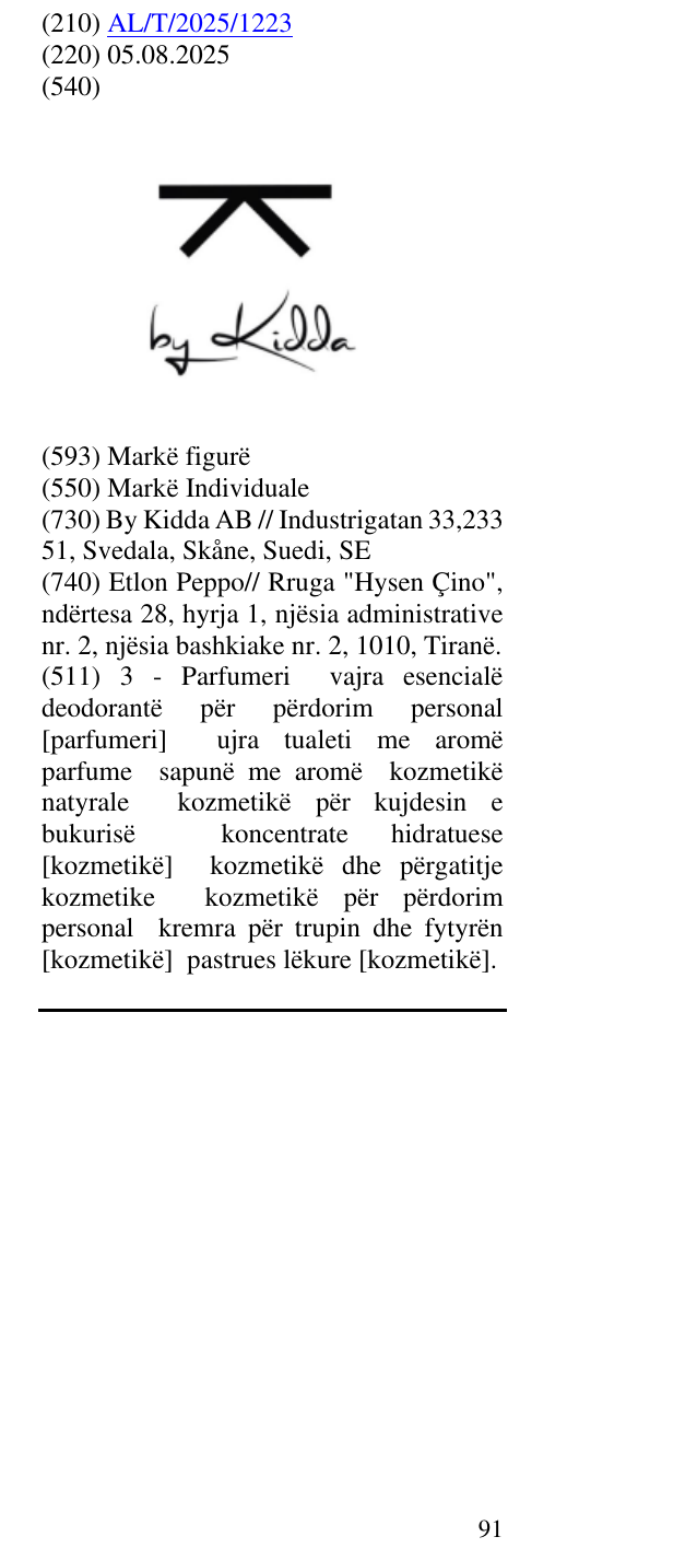 Zëri i markës by Kidda në buletin