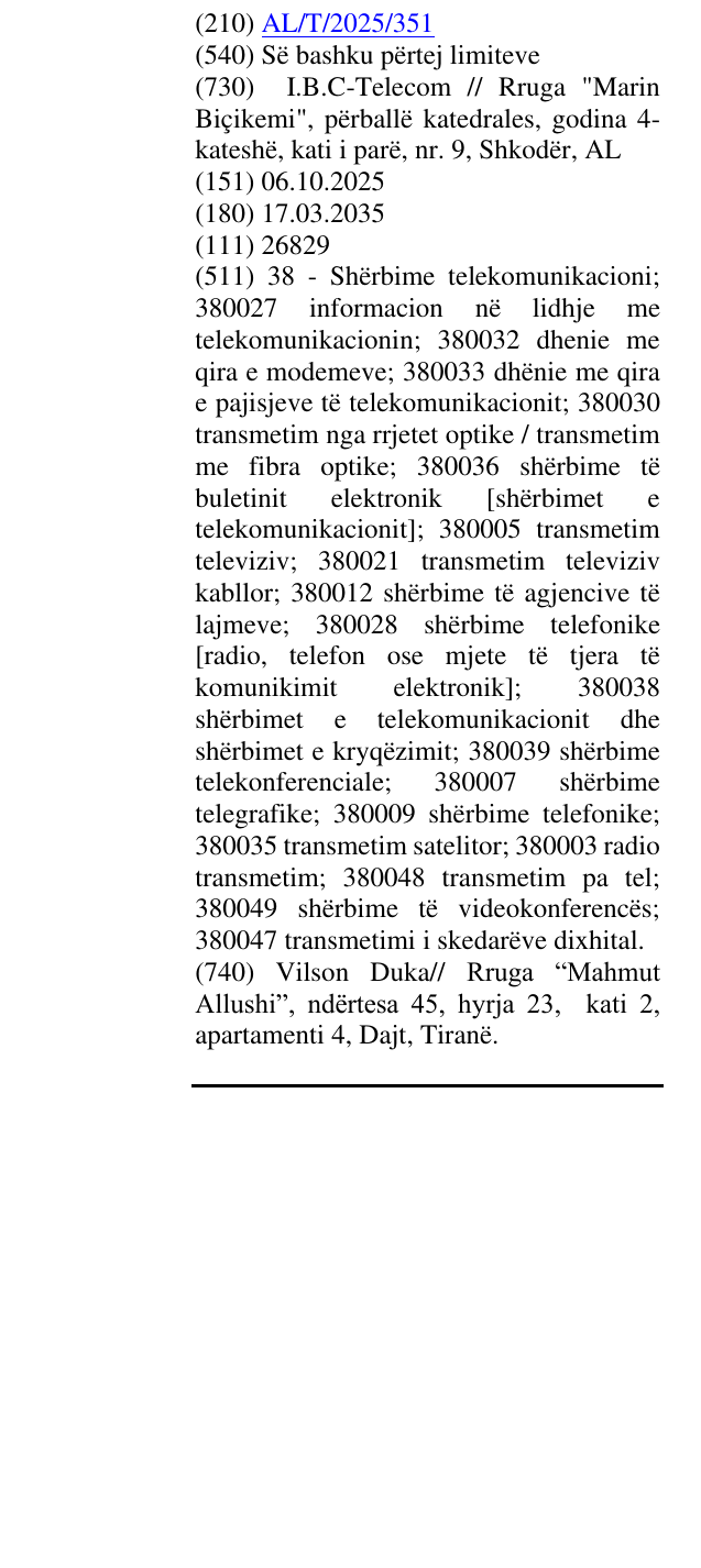 Zëri i markës Së bashku përtej limiteve në buletin
