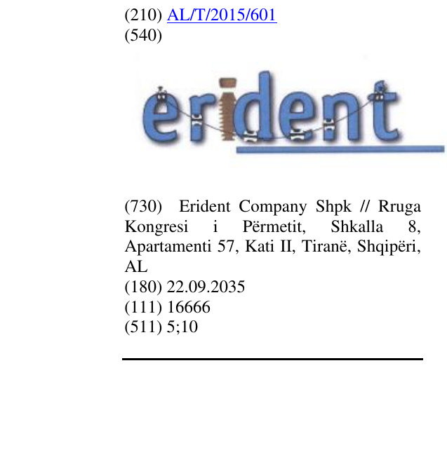 Zëri i markës erident në buletin