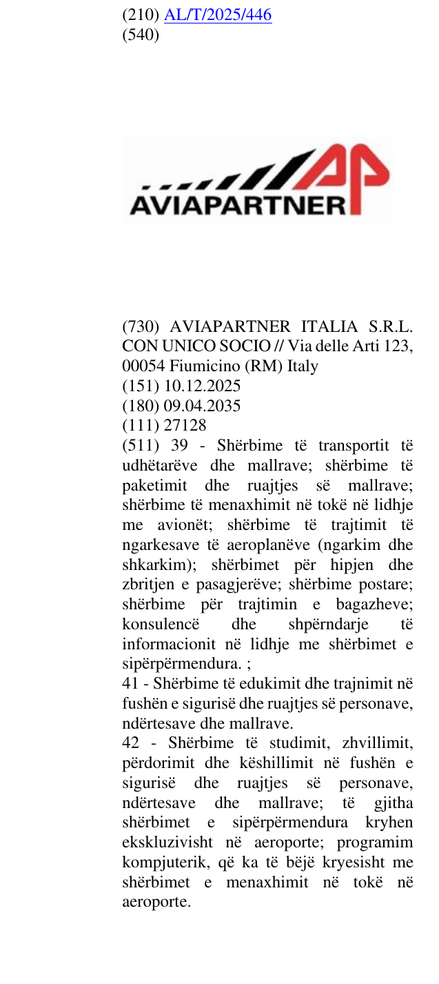 Zëri i markës PARTNER në buletin