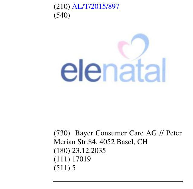 Zëri i markës elenatal në buletin