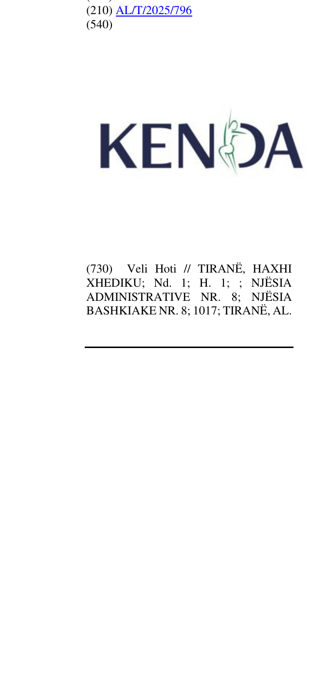 Zëri i markës KENDA në buletin