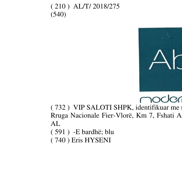 Zëri i markës ABLE modern living në buletin