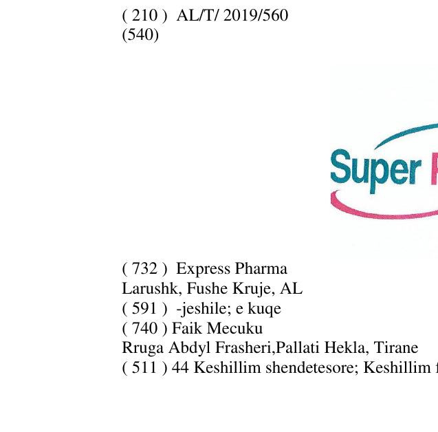 Zëri i markës Super Pharm në buletin
