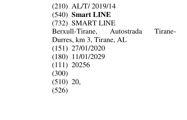 Zëri i markës Smart LINE në buletin