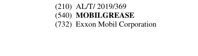 Zëri i markës MOBILGREASE në buletin