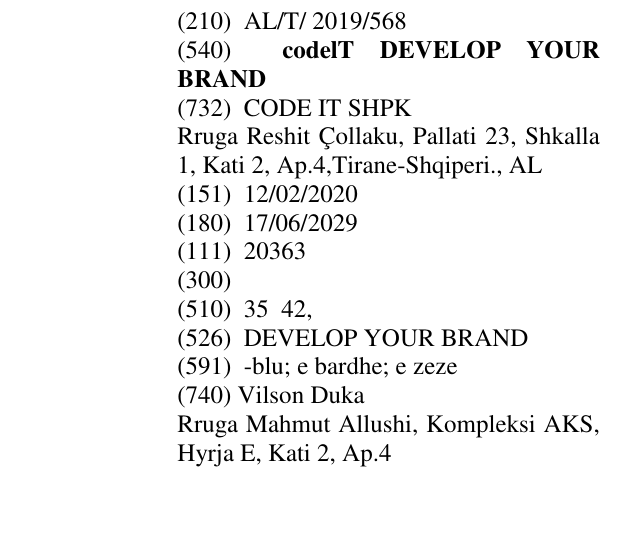 Zëri i markës codelT DEVELOP YOUR BRAND në buletin