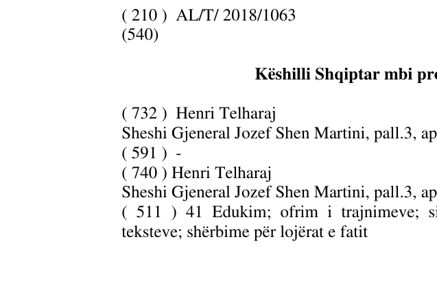 Zëri i markës Këshilli Shqiptar mbi problemet e lojërave të fatit në buletin