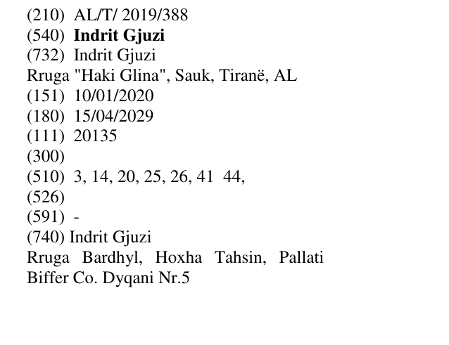Zëri i markës Indrit Gjuzi në buletin
