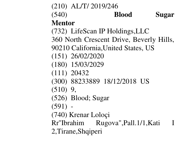 Zëri i markës Blood Sugar Mentor në buletin