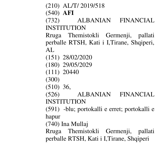 Zëri i markës AFI në buletin