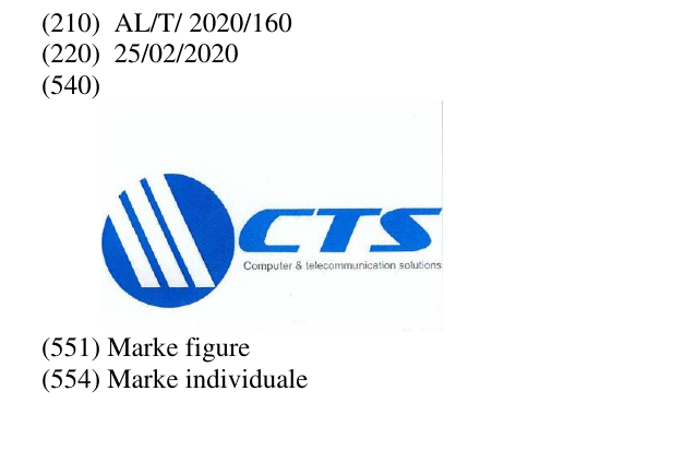 Zëri i markës Computer & telecommunication solutions në buletin